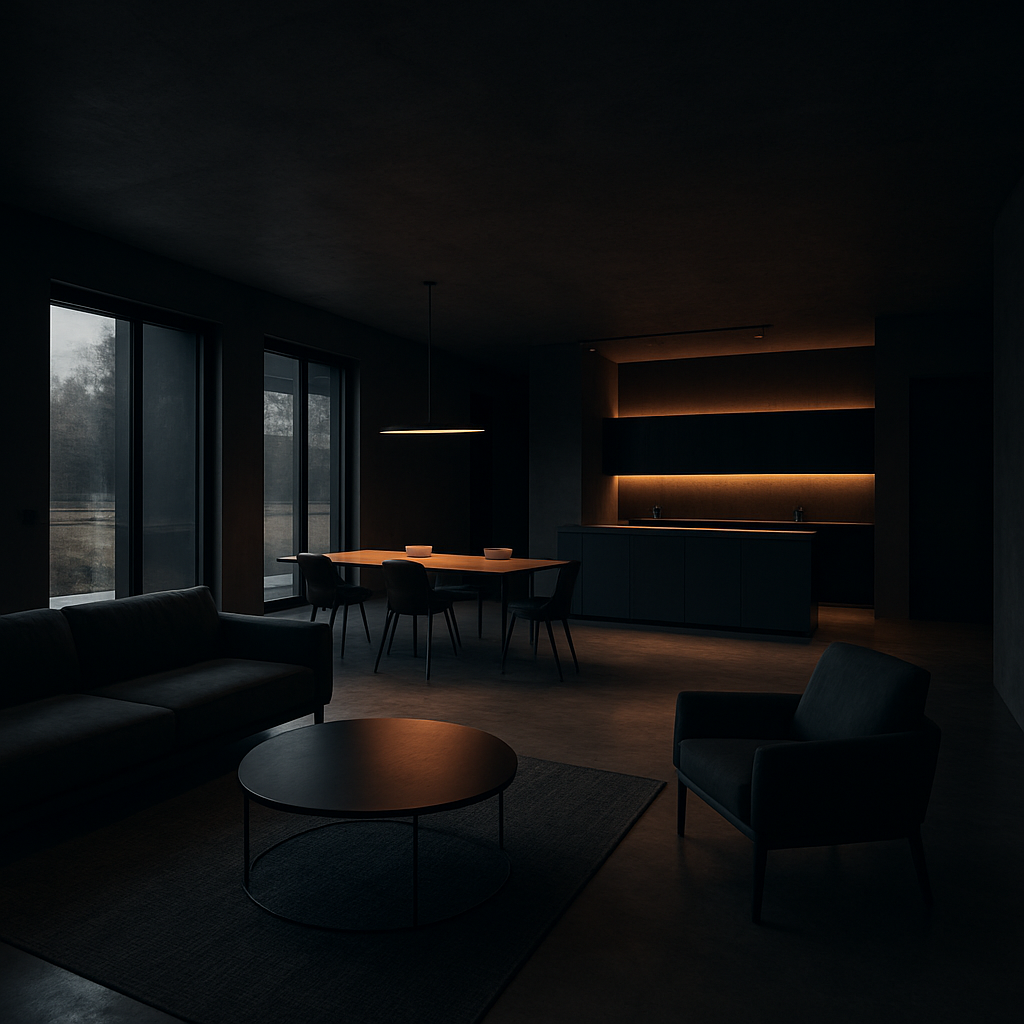 Open-Plan Interior Flythrough